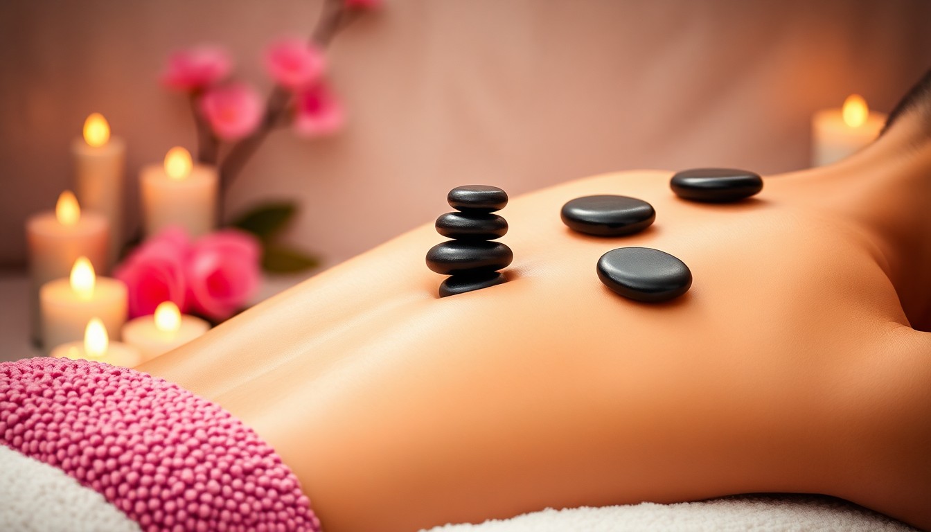 Massage Pierres Chaudes